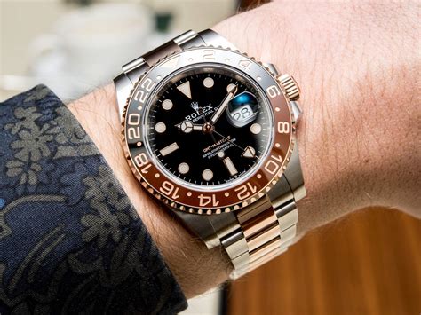 rolex gmt baselworld 2018 root beer|rolex root beer watch review.